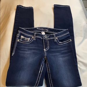 MAURICES RHINESTONE JEANS